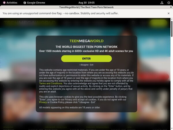 Teen Mega World Member Sign Up