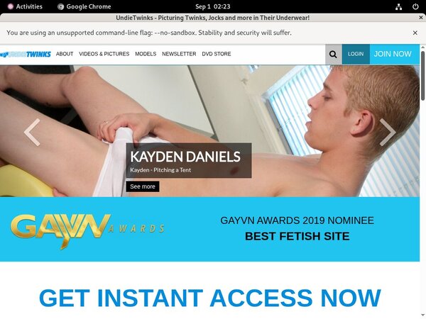 Undietwinks.com Get Account