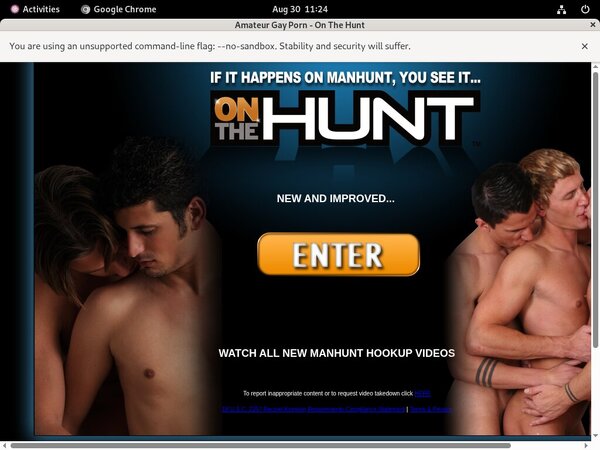 Username And Password For On The Hunt