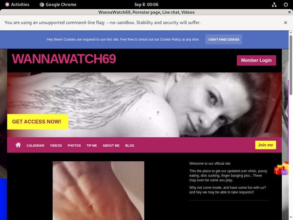 WannaWatch69 Free Sign Up