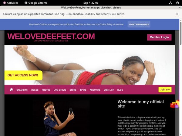 WeLoveDeeFeet Free Stream