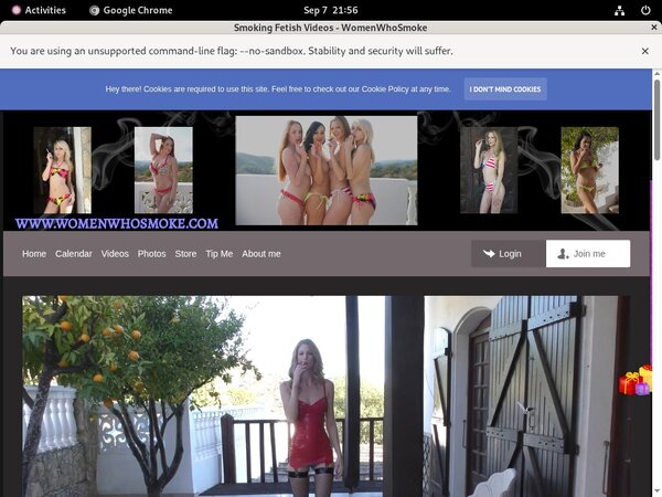 Womenwhosmoke.com Free User