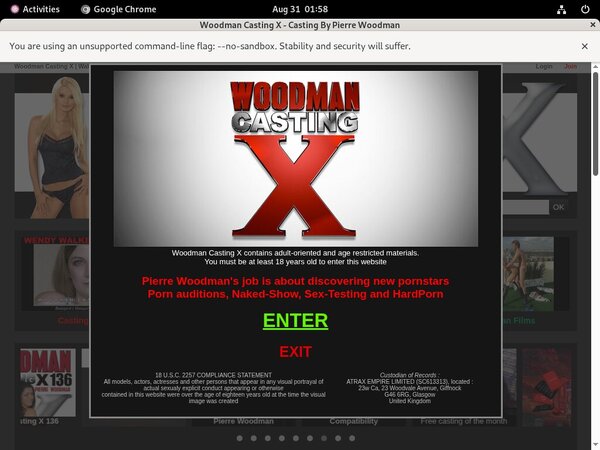 Woodman Casting X Free Full