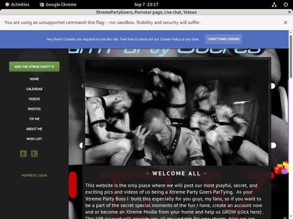XtremePartyGoers Free Clips