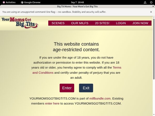Yourmomsgotbigtits.com Account Premium