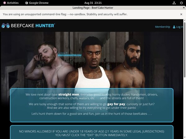 Premium Beefcakehunter.com Password