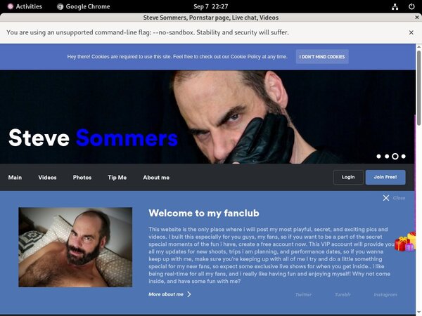Premium Steve Sommers Site Rip