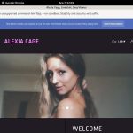 Alexia Cage Exit Discount