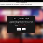 Club Amateur USA Login And Password
