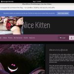 Discounts AliceKitten