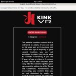 Kink VR Sign Up Page