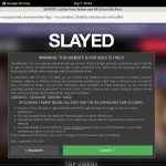 Slayed.com Password Forum